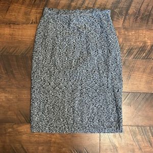 M Grey comfy pencil skirt